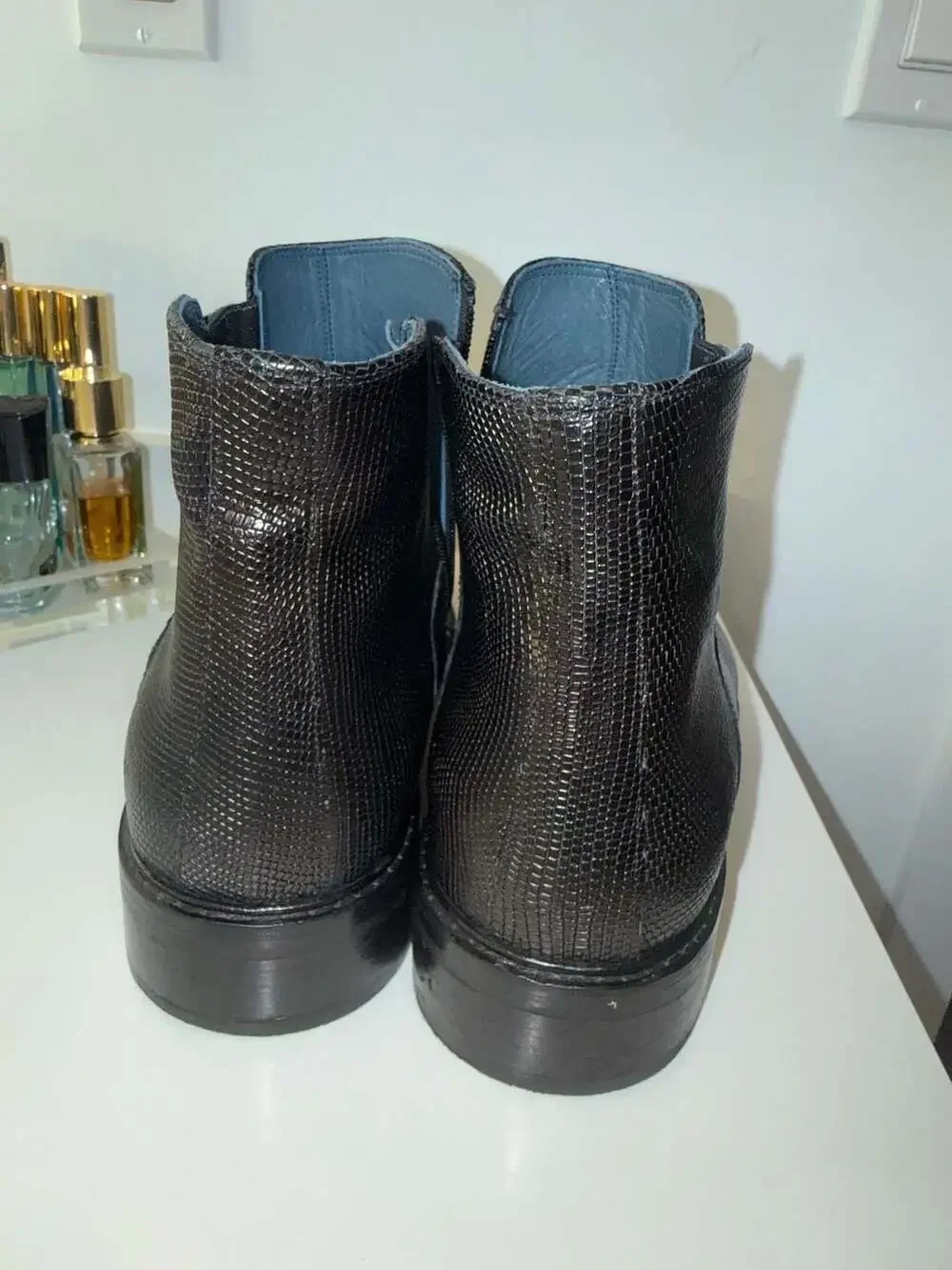 Handmade Luxury Turkish Chelsea Boots – Genuine Cow Leather – US Size 11